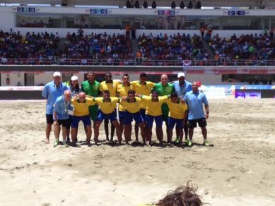 Brasil enfrenta Equador por vaga na final dos Jogos Sul-Americanos de Praia