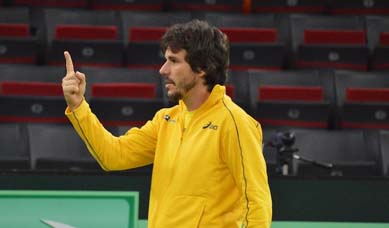 Capitão pede casa cheia contra a Espanha na Copa Davis