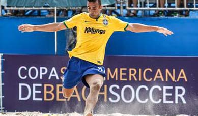 Brasil enfrenta ‘desconhecida’ Bolívia pela segunda rodada da Copa Sul-Americana de Beach Soccer
