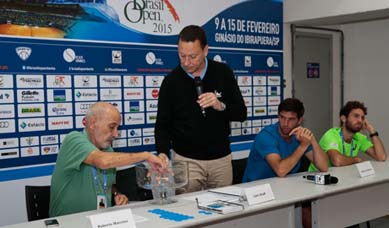 Brasileiros conhecem adversários da estreia do Brasil Open