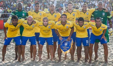 Brasil conhece primeiros adversários da Copa do Mundo FIFA de Beach Soccer 2015 
