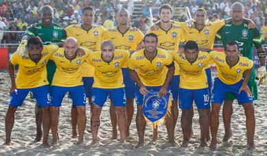 Brasil conhece primeiros adversários da Copa do Mundo FIFA de Beach Soccer 2015 