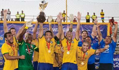 Brasil é campeão da Copa Sul-Americana e segue em busca do penta da Copa do Mundo